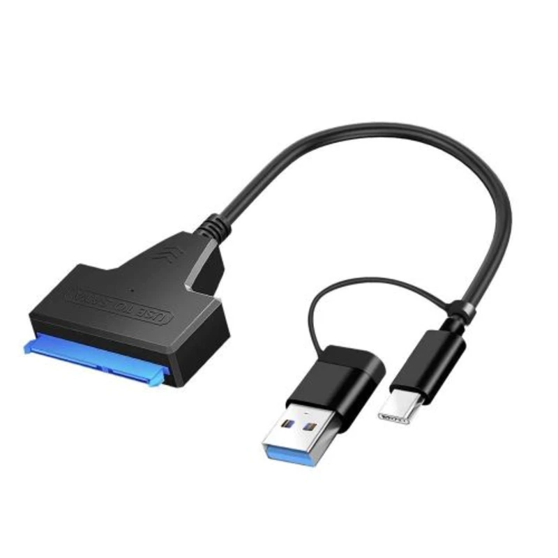 Adaptateur USB 3.0 + Type C TO SATA 3.0 01