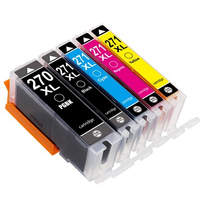 Cartouche Compatible Canon PGI-270XL/CLI-271 XL Pack 5 Cartouches