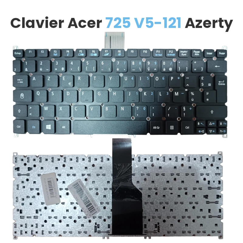 Clavier Acer 725 V5 121 V5 123 V5 131 V5 171 Azerty