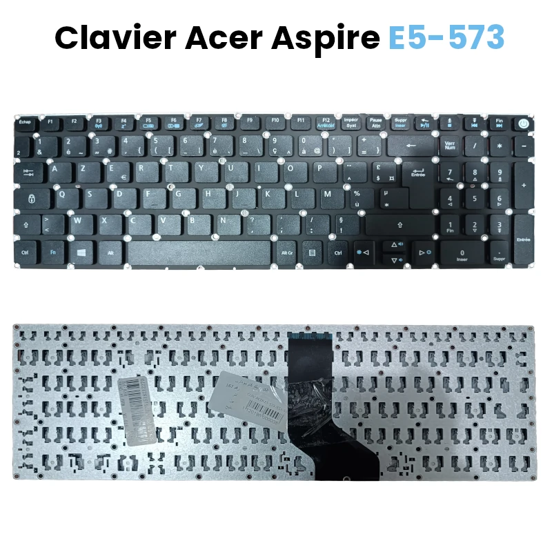 Clavier Acer Aspire E5 573 Azerty avec pavé numérique