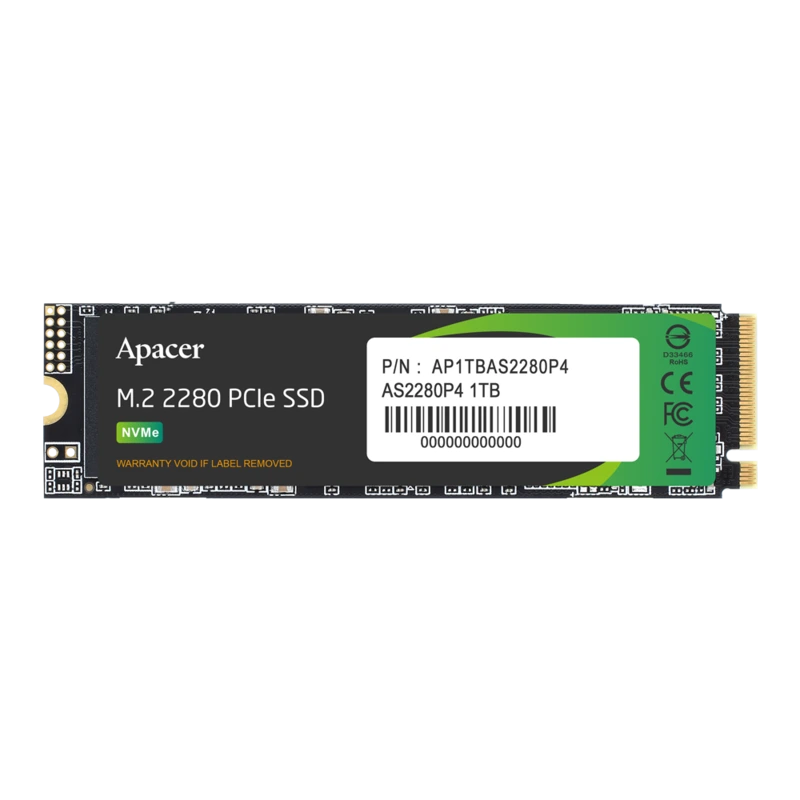 Disque SSD NVMe Apacer 256GB AS2280P4 01
