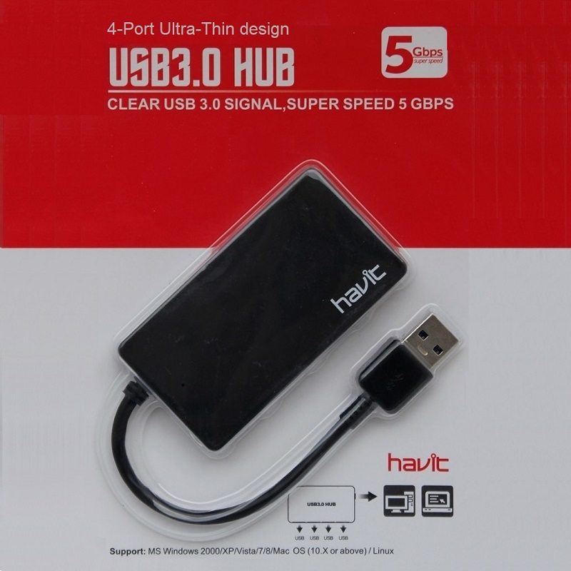 HUB USB 3.0 4 PORTS HAVIT HV-H103