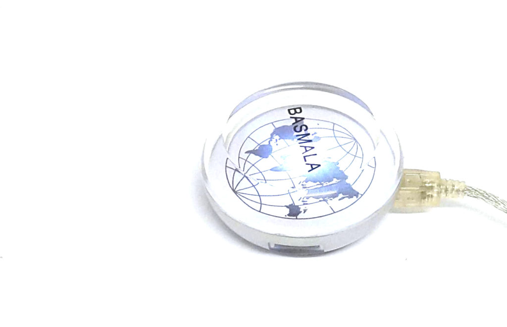 HUB USB et lumiere couleurs basmala 3 ports