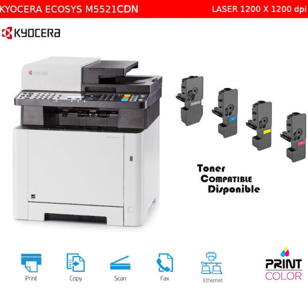 Imprimante KYOCERA ECOSYS M5521CDN Couleur