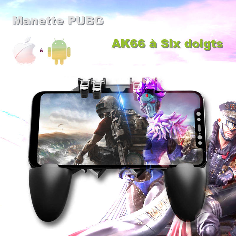 Manette PUBG AK66 à Six doigts avec pour IOS et Android image #00