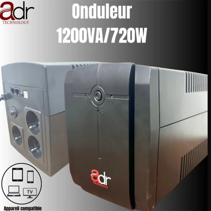 Onduleur ADR 500 – 1200VA 720W avec 3 prises FR 1