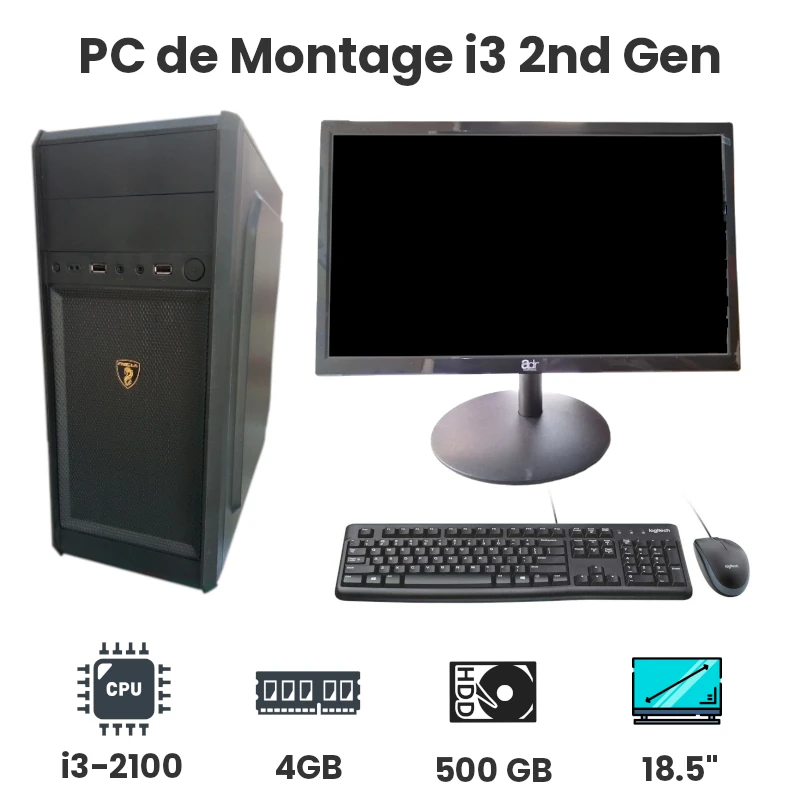 PC de Montage i3-2100