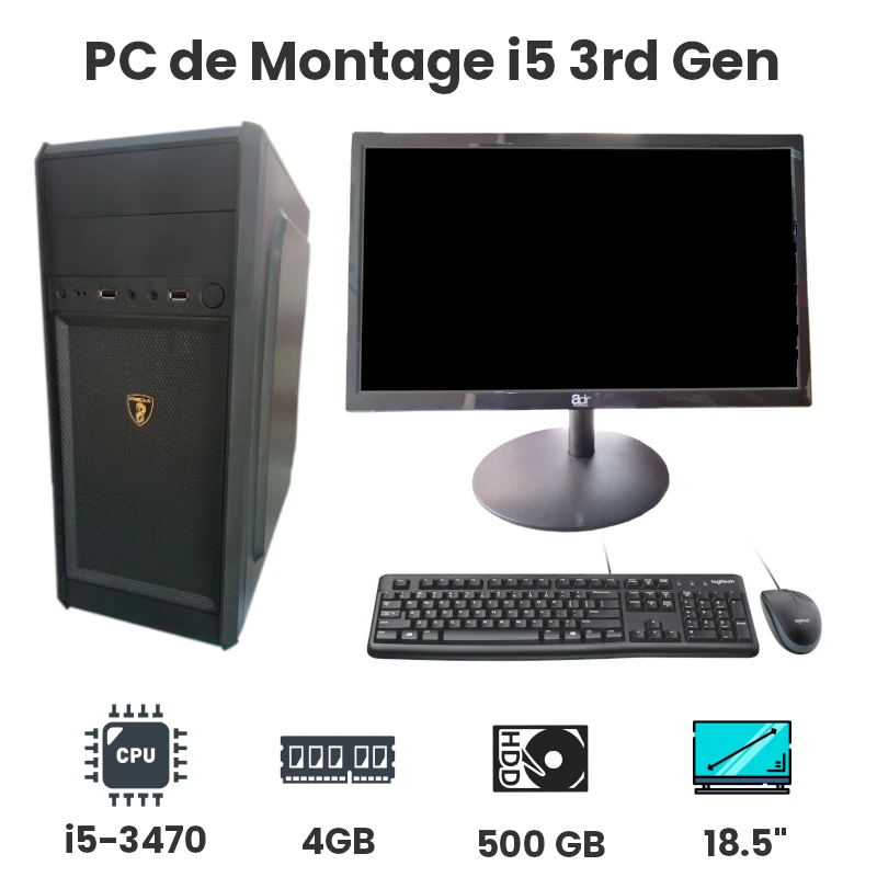 PC de Montage i5-3470