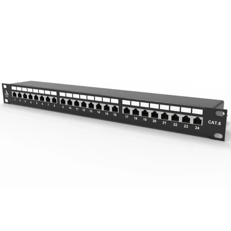 Panneau de brassage Cat 6 FTP 24 ports
