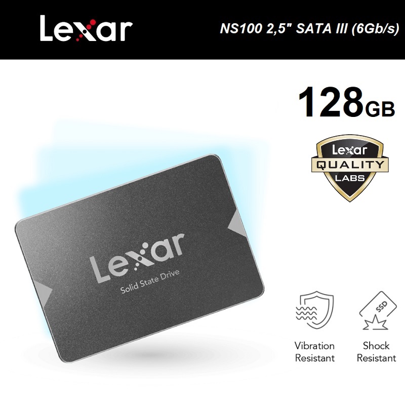 SSD Lexar 128Go NS100 2