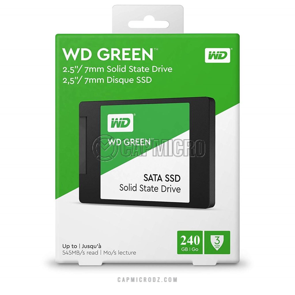 DISQUE SSD 240 GB WESTERN DIGITAL Green