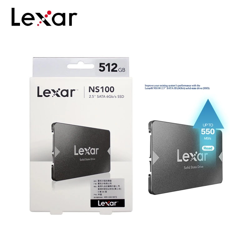 SSD Lexar 512GB NS100 2