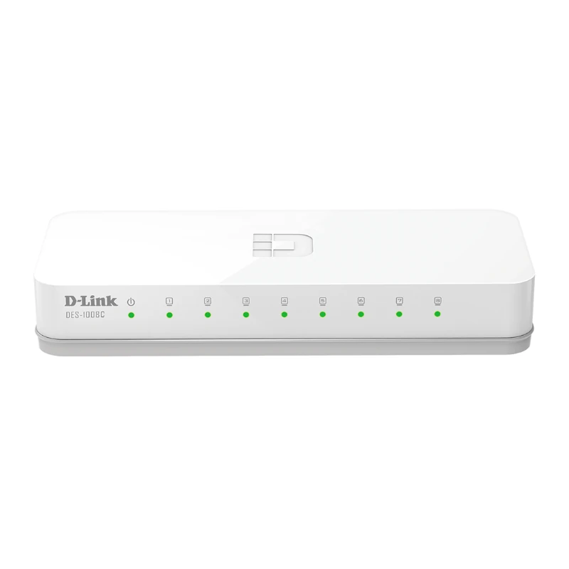 Switch D Link 8 ports DES 1008C 10 100 Mbps image 01