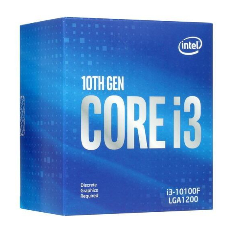 CPU Gaming i3-10100F LGA1200 3.6 GHz / 4.3 GHz 6MB cache